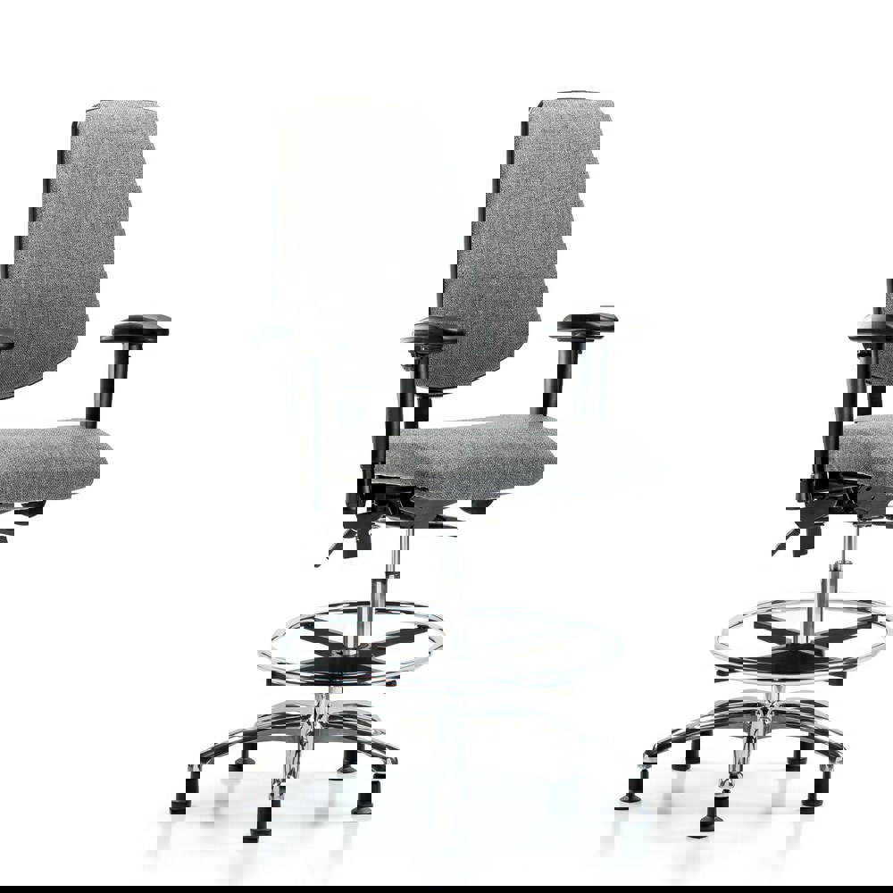 Task Chair: Olefin, Gray